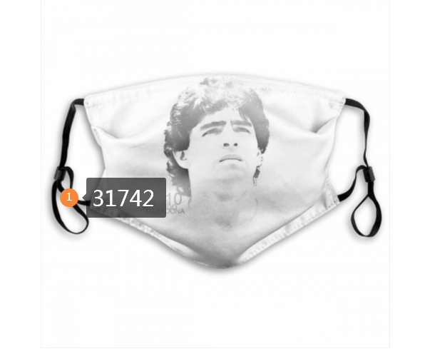 2020 Soccer #17 Dust mask with filter